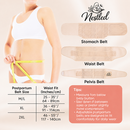 3-in-1 Postpartum Recovery Band Set